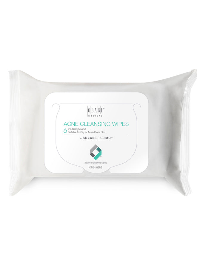 Cleansing Wipes for Oily or Acne Prone Skin